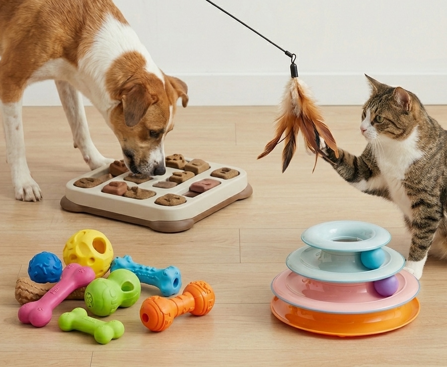 pet toys & enrichment